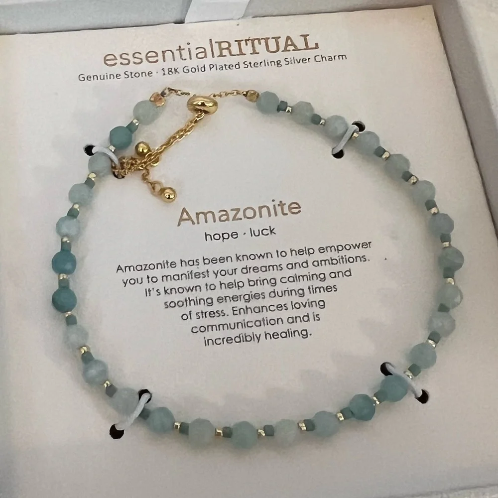 Essential Ritual Amazonite Bracelet - Picture 3 of 3